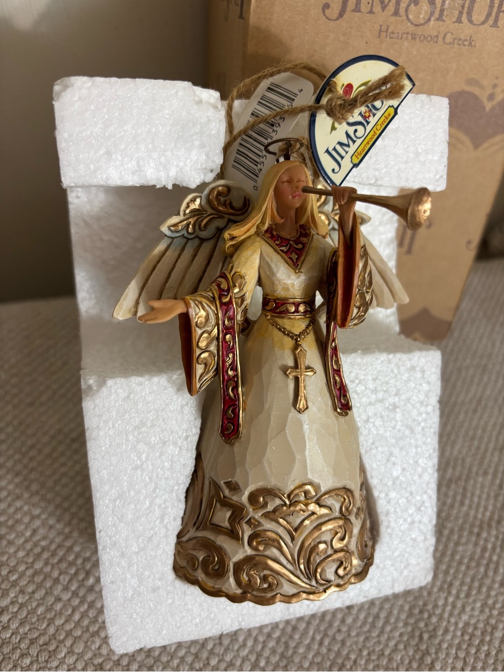 Jim shore angel figurine